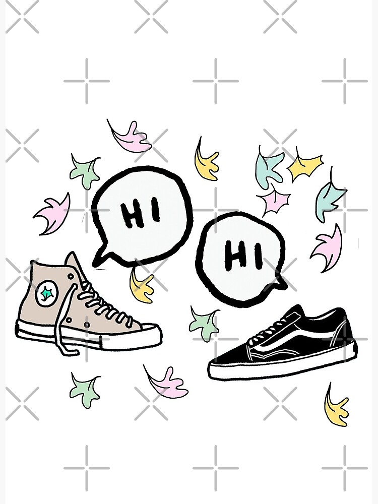 "Heartstopper Shoes Hi" Art Print for Sale by Bobacrews Redbubble