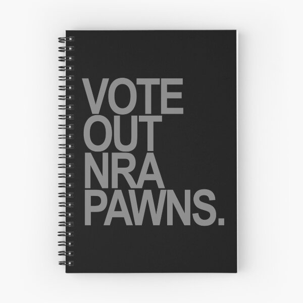 Item preview, Vote hacia fuera los peones de la NRA (gris sutil) designed and sold by Thelittlelord.