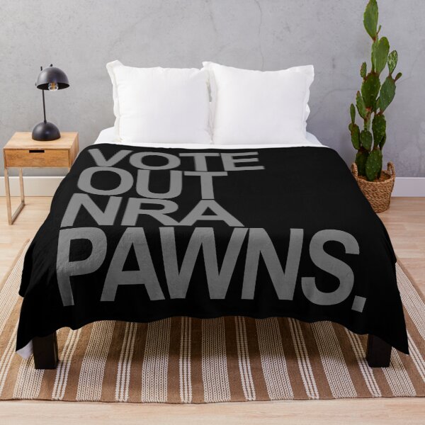 Item preview, Vote out NRA Pawns (subtle gray) designed and sold by Thelittlelord.