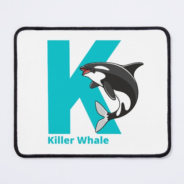 Item preview, K for Killer Whale - Alphabet and Sea Animals designed and sold by CherieTree.