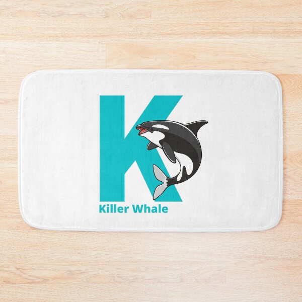 Item preview, K for Killer Whale - Alphabet and Sea Animals designed and sold by CherieTree.