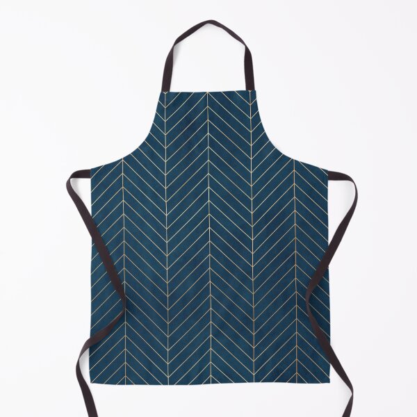 Item preview, Navy & Gold Chevron designed and sold by Blue-Banana.