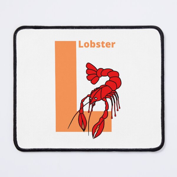 Item preview, L for Lobster - Alphabet and Sea Animals designed and sold by CherieTree.