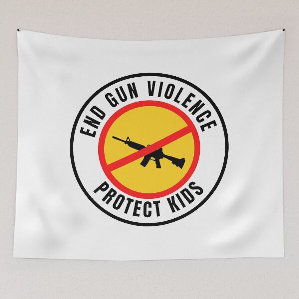 Item preview, End Gun Violence - Protect kids - Ban Guns - Gun Control designed and sold by yoshra.