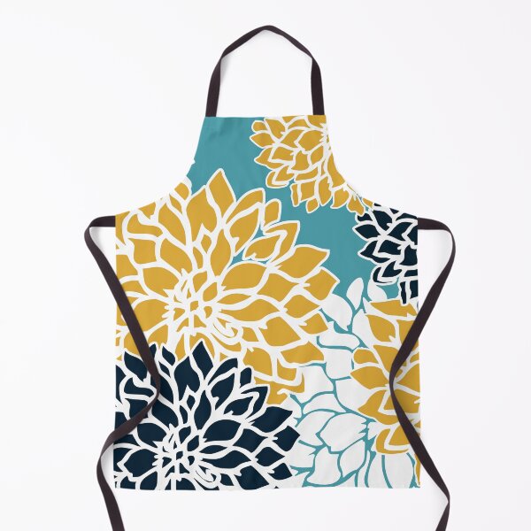 Artikelvorschau, Flower Blooms, Yellow and Blue entworfen und verkauft von meggydesigns.