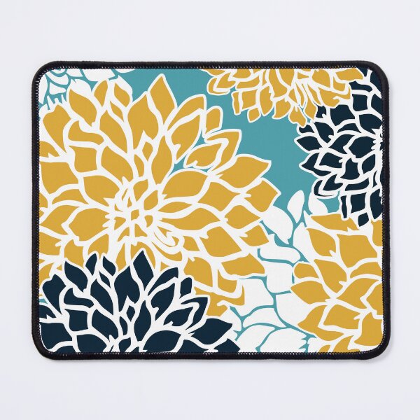 Item preview, Flower Blooms, Yellow and Blue designed and sold by meggydesigns.