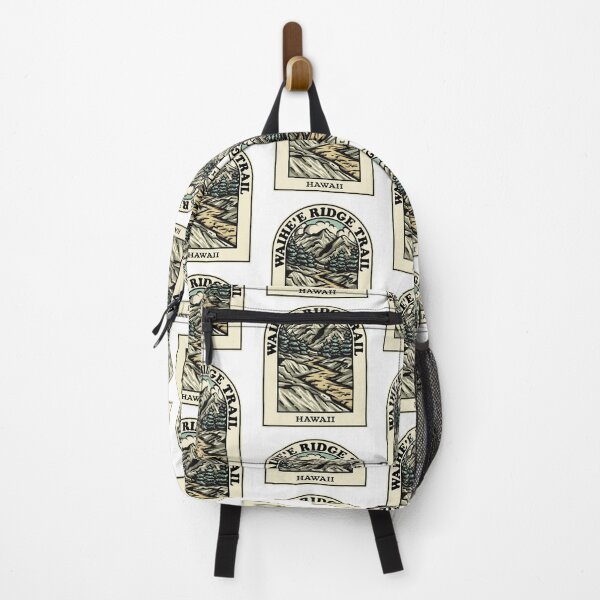 Item preview, waihe'e ridge trail Hawaii hiking backpacking trail designed and sold by HalpinDesign.