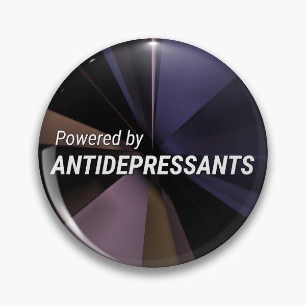 Item preview, Powered by antidepressants designed and sold by keilamariadesig.