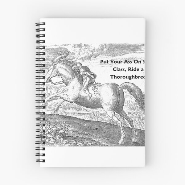 Item preview, Racehorse with Rider , Put Your Ass On Some Class, Ride a Thoroughbred designed and sold by Shifa19.