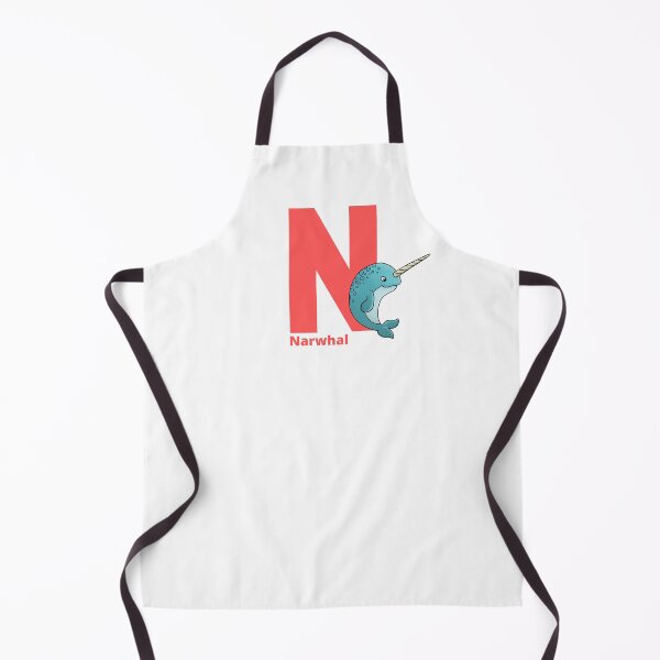 Item preview, N for Narwhal - Alphabet and Sea Animals designed and sold by CherieTree.