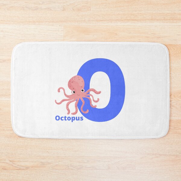 Item preview, O for Octopus - Alphabet and Sea Animals designed and sold by CherieTree.