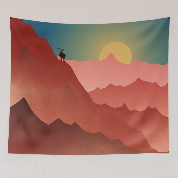 Item preview, Goat in a mountain designed and sold by Javier Narváez Solarte.