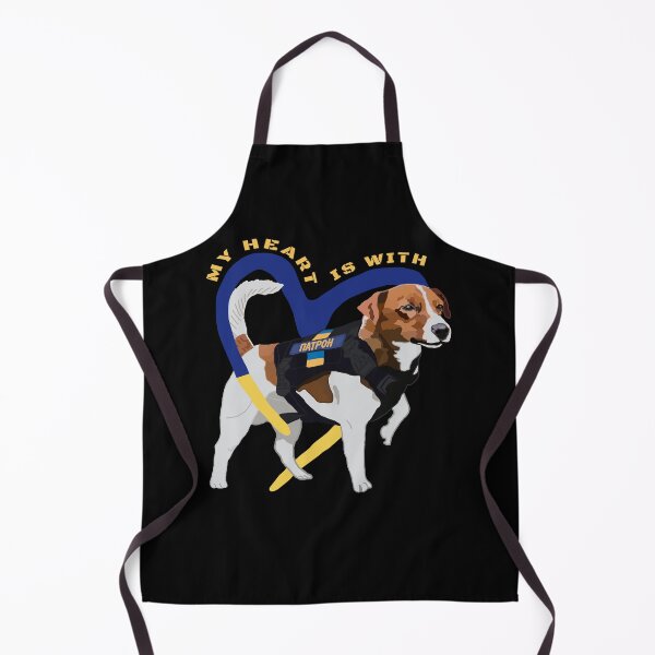 Item preview, My Heart Is With Ukraine, My Heart Is With Patron Dog designed and sold by Aide.