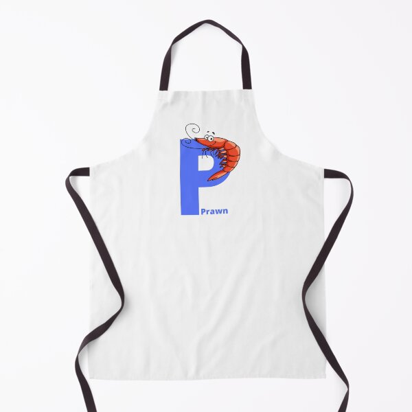Item preview, P for Prawn - Alphabet and Sea Animals designed and sold by CherieTree.