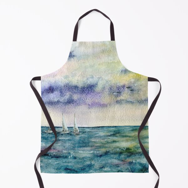 Item preview, Sailboats on the sea designed and sold by Sandra Steinke.