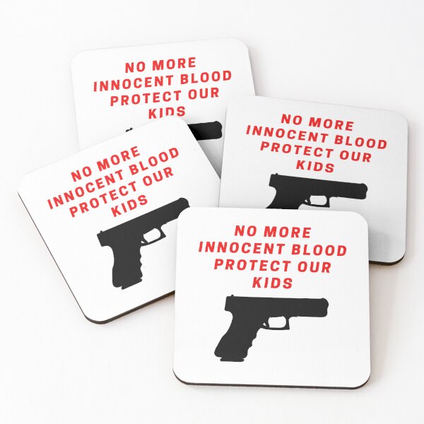 Item preview, No more innocent blood protect our kids designed and sold by authenticwords.