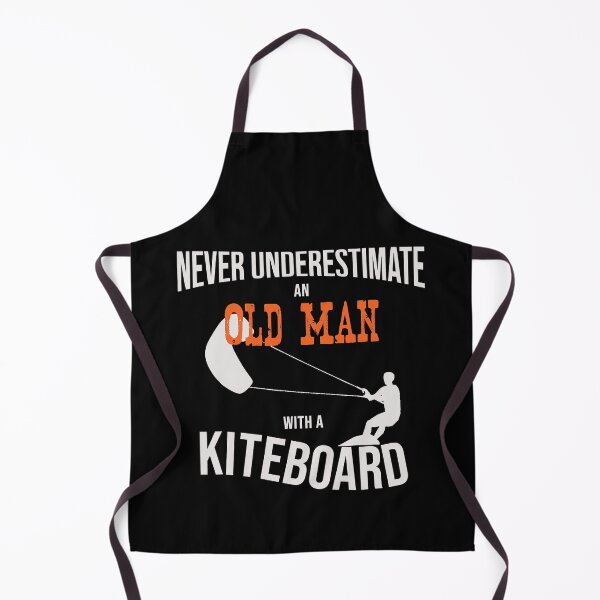 Item preview, Never Underestimate An Old Man With A Kiteboard - Kiteboarding Lover designed and sold by adxota.