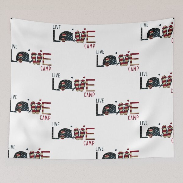 Item preview, Live Love Camp designed and sold by BeanxMax.