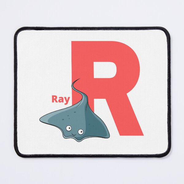 Item preview, R for Ray- Alphabet and Sea Animals designed and sold by CherieTree.