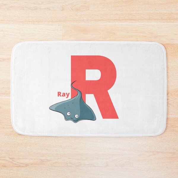 Item preview, R for Ray- Alphabet and Sea Animals designed and sold by CherieTree.