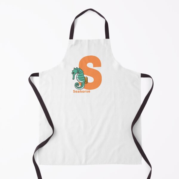 Item preview, S for Seahorse - Alphabet and Sea Animals designed and sold by CherieTree.