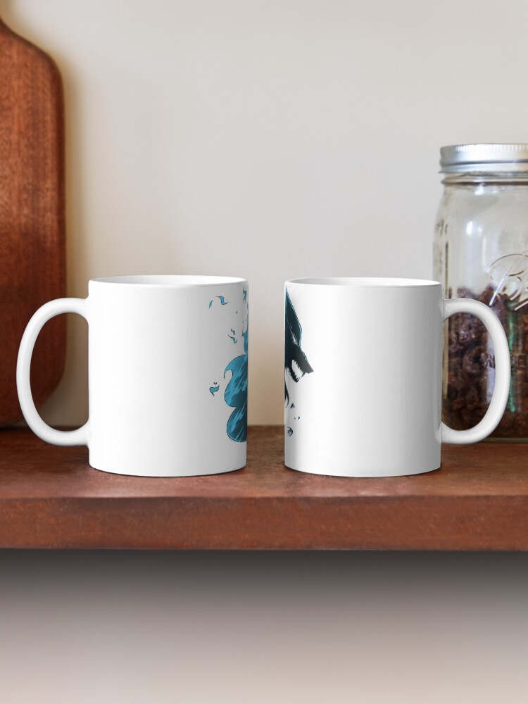 Thumbnail 2 of 6, Coffee Mug, Ember wolf designed and sold by MintyPistachio.