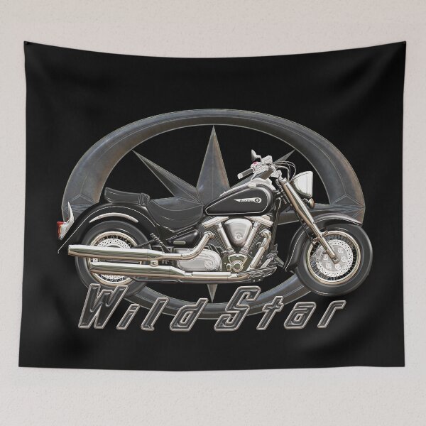 Item preview, Wild Star XV 1600 black star designed and sold by KlaraBubble.