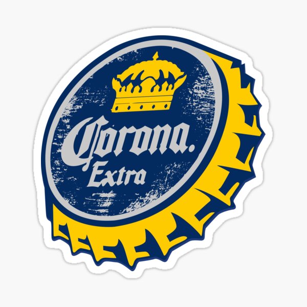 Corona extra mexican beer Sticker