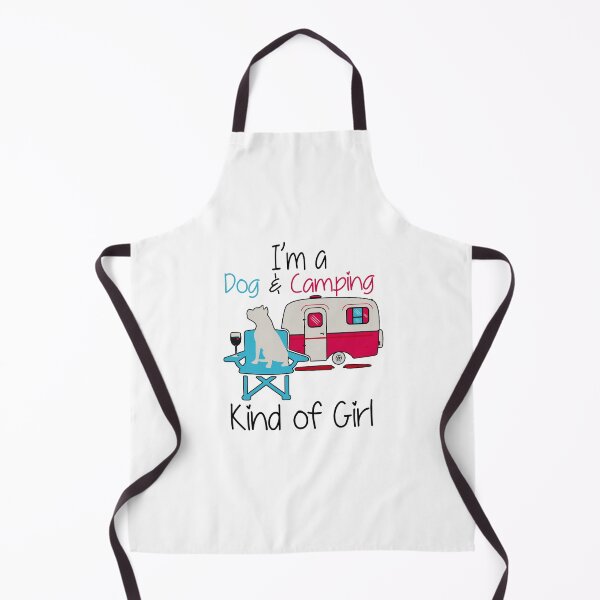 Item preview, I'm A Dog And Camping Kind Of Girl designed and sold by BeanxMax.