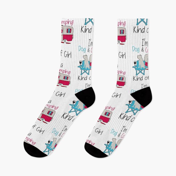 Item preview, I'm A Dog And Camping Kind Of Girl designed and sold by BeanxMax.