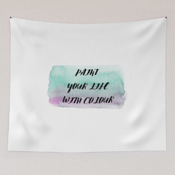 Item preview, PAINT YOUR LIFE WITH COLOUR designed and sold by IsaCria.
