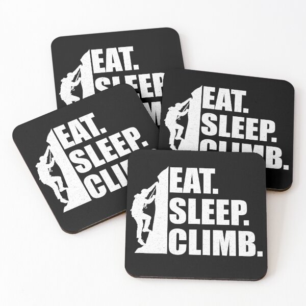 Item preview, Eat Sleep Climb Tshirt designed and sold by SunsetGloww.