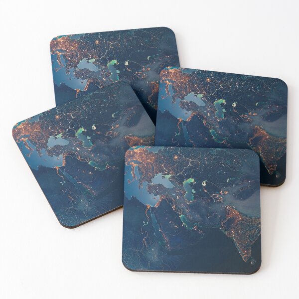 Item preview, Earth and People Beautiful Europe, Africa and Asia view from Space! designed and sold by Pablo Carlos Budassi.