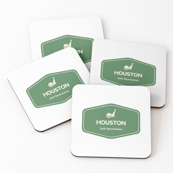 Item preview, Houston in Texas, United States - Golf Course Travel Destination Logo designed and sold by Vintage-TM.