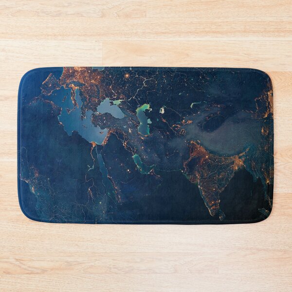 Item preview, Earth and People Beautiful Europe, Africa and Asia view from Space! designed and sold by Pablo Carlos Budassi.