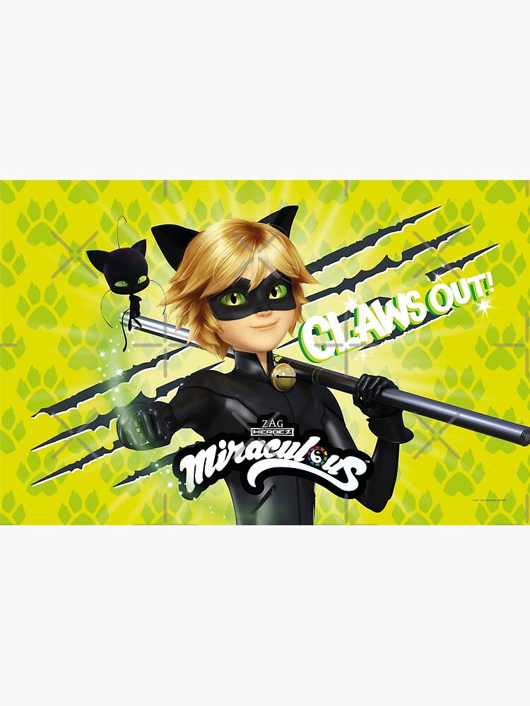 Miraculous Ladybug - Character Focus Cat Noir Claws Out Spiral