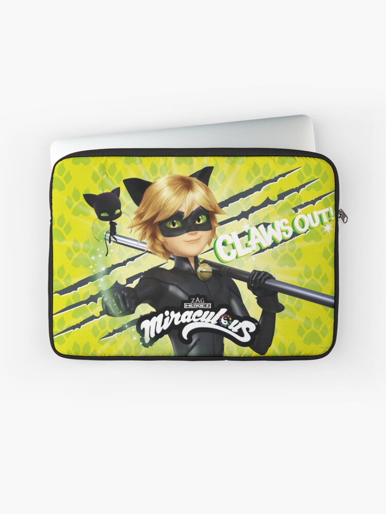 Miraculous Ladybug - Character Focus Cat Noir Claws Out iPad Case