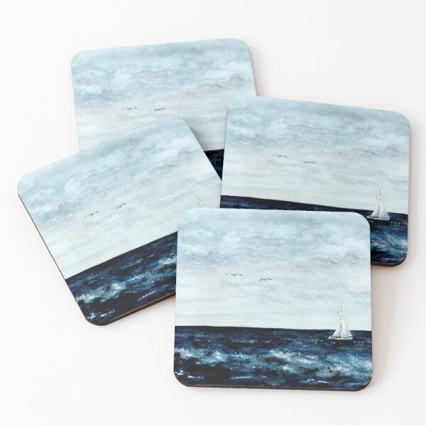 Item preview, sailboat on the sea designed and sold by Sandra  Steinke.