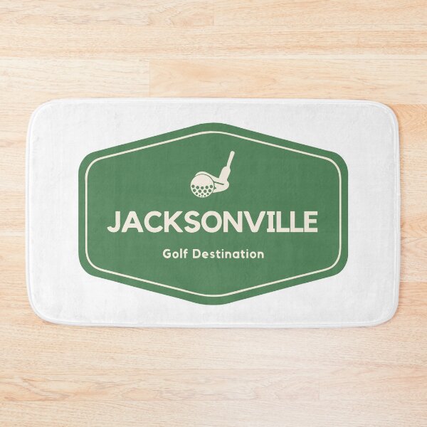 Item preview, Jacksonville in Florida, United States - Golf Course Travel Destination Logo designed and sold by Vintage-TM.