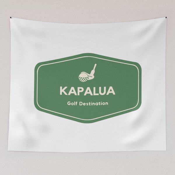Item preview, Kapalua in Hawaii, United States - Golf Course Travel Destination Logo designed and sold by Vintage-TM.