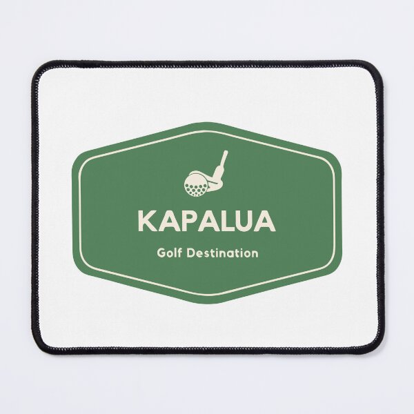 Item preview, Kapalua in Hawaii, United States - Golf Course Travel Destination Logo designed and sold by Vintage-TM.