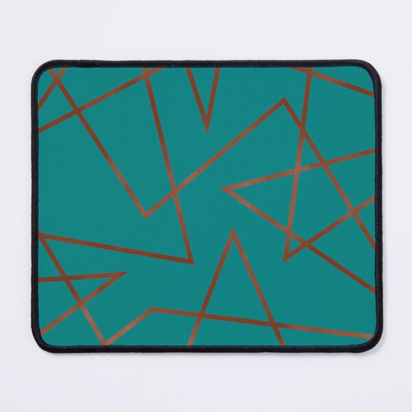 Item preview, Teal & Copper Abstract designed and sold by Blue-Banana.