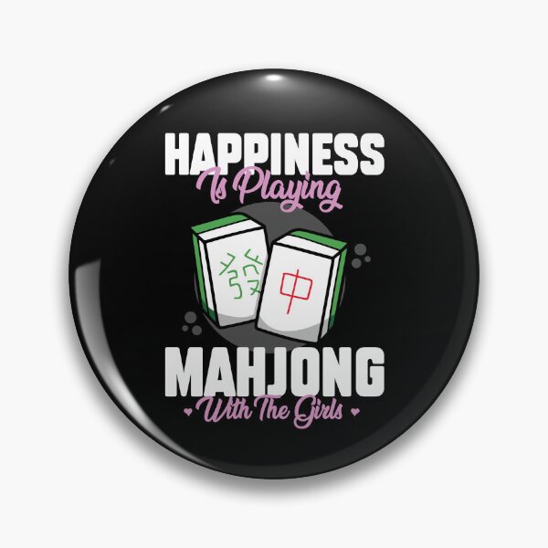 Item preview, Happiness Is Playing Mahjong With The Girls designed and sold by InkonoStore.