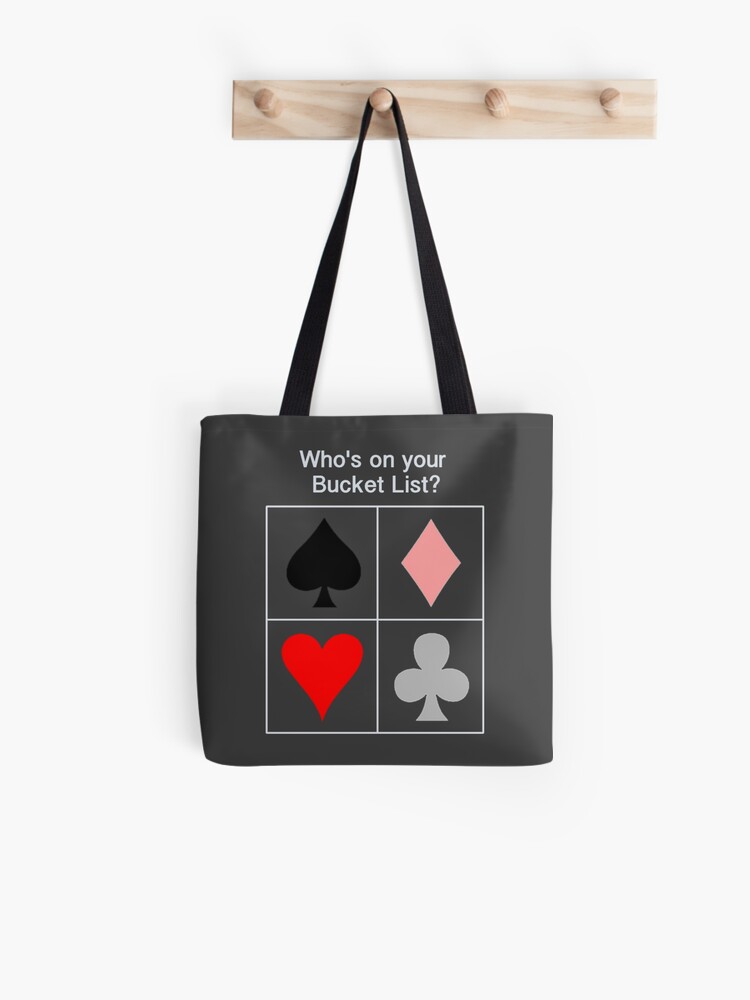 bucket list bag