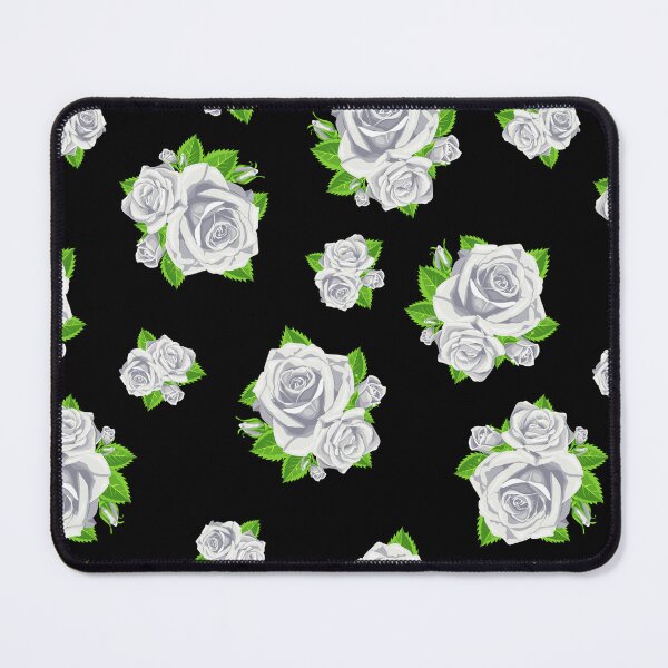 Item preview, Scattered Rose White/Black designed and sold by PenelopeJaneArt.
