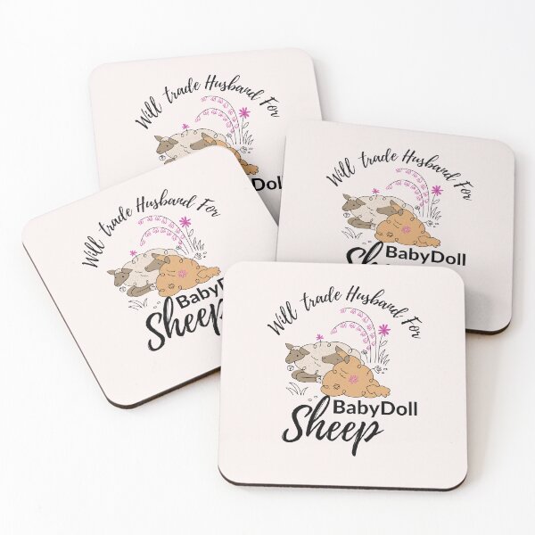 Item preview, Funny will trade Husband for BabyDoll sheep cool mammals lover quote sheeple awner gift designed and sold by ourpretty.