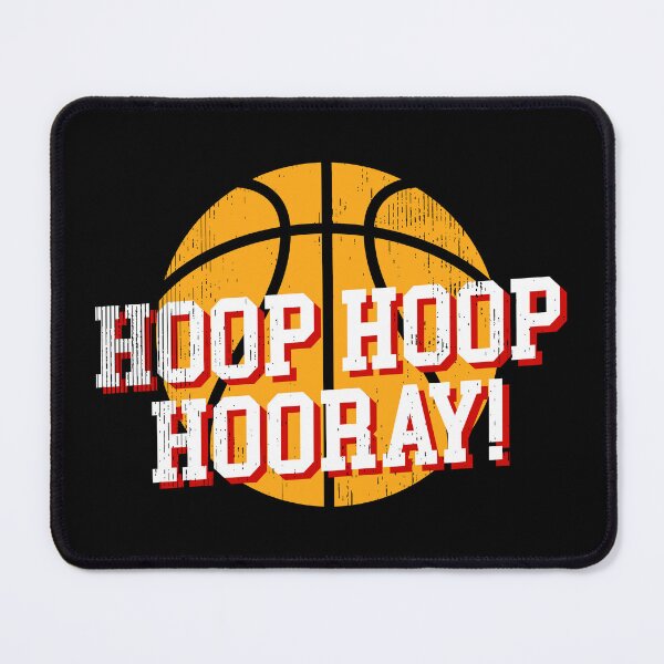 Item preview, Hoop Hoop Hooray! | Basketball Emblem designed and sold by Slam-Dunkan.