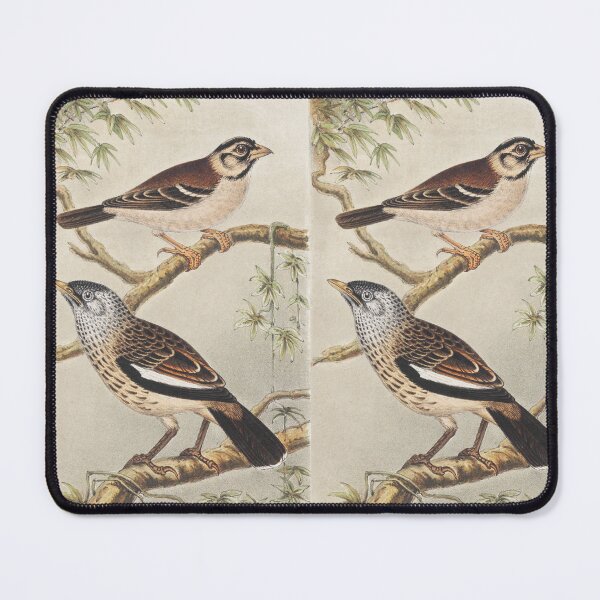 Item preview, TWEE VOGELS OP TAKKEN BY THEO HOYTEMA WALL ART designed and sold by GamaArtDesign.
