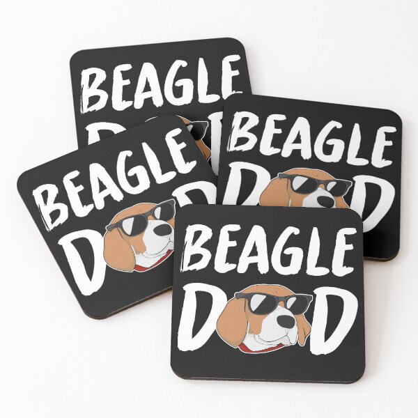 Item preview, Beagle Dog Dad Tshirt designed and sold by SunsetGloww.