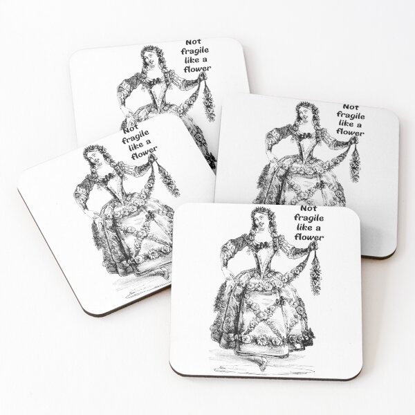 Item preview, Vintage engraving of a woman in pleasure costume.Not fragile like a flower  designed and sold by Shifa19.
